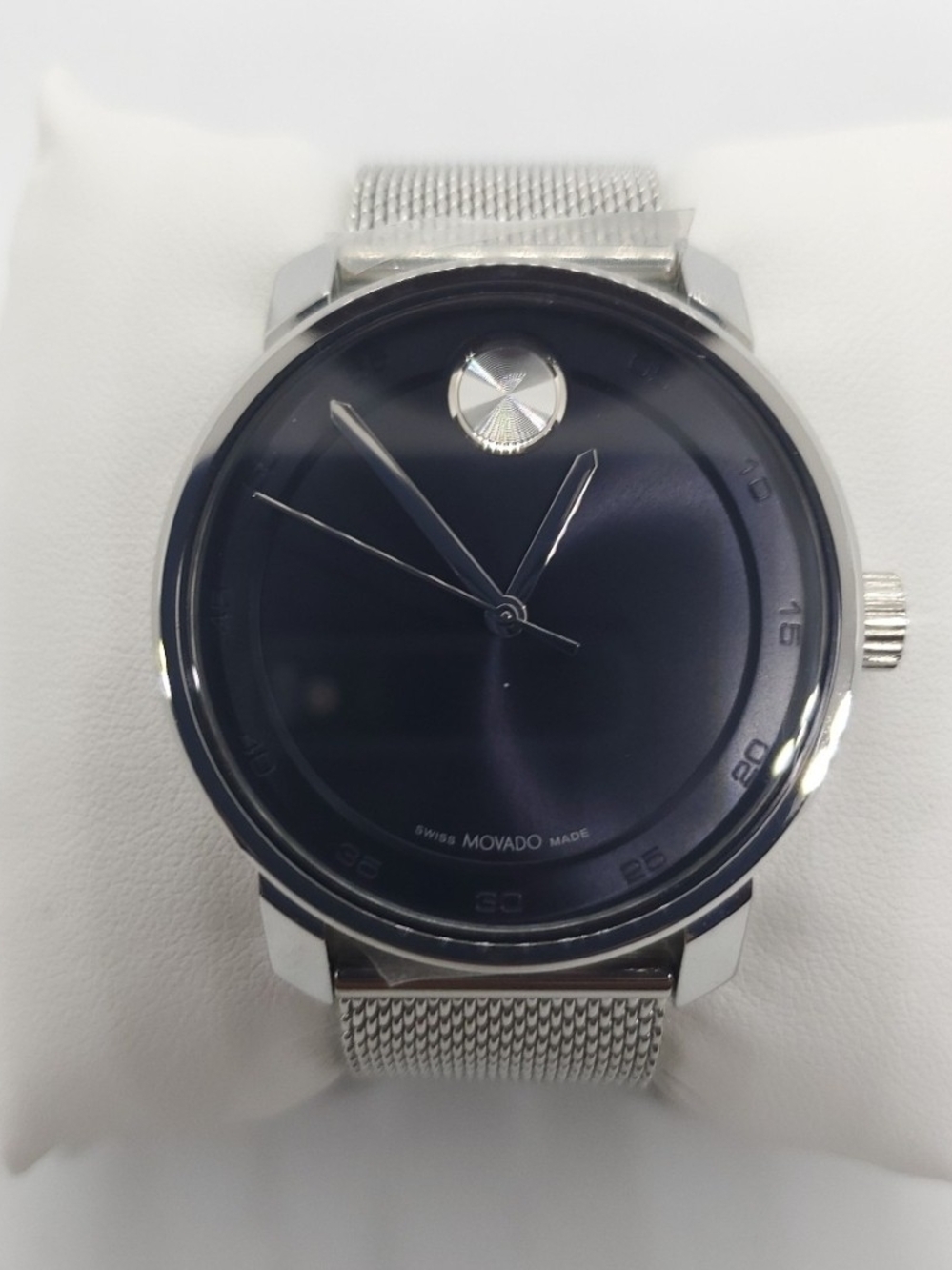 ***BRAND NEW*** Movado Bold Access Men's Stainless Steel Watch with Mesh Band - Picture 2 of 9